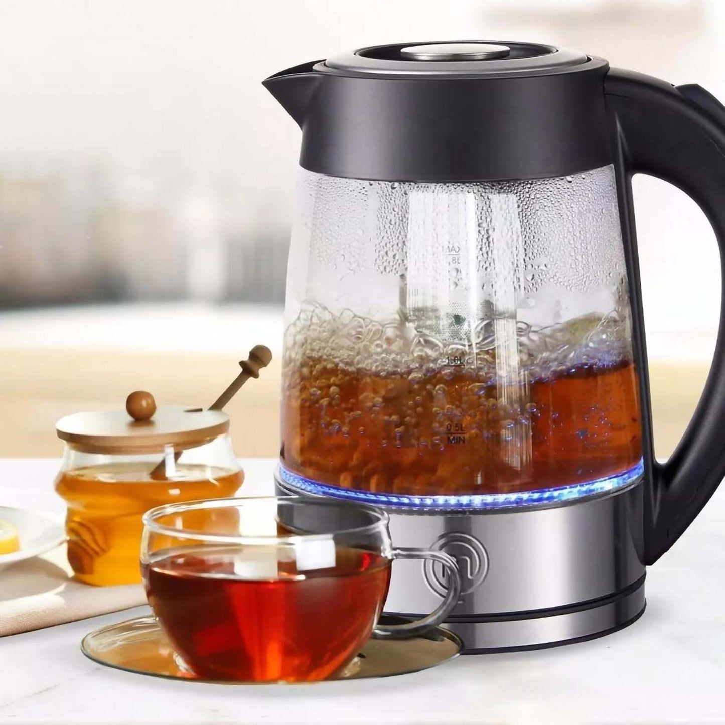 Jarra Eléctrica Masterchef 1.7 Litros con Infusor MK-K20F