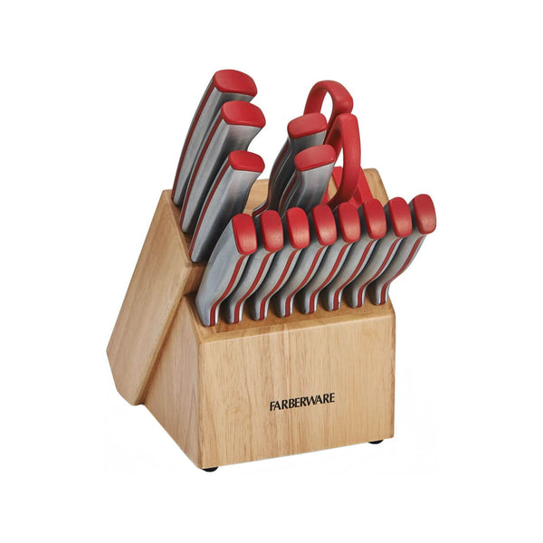 Juego de Cuchillos Farberware 15 Piezas con Afilador Integrado 84882