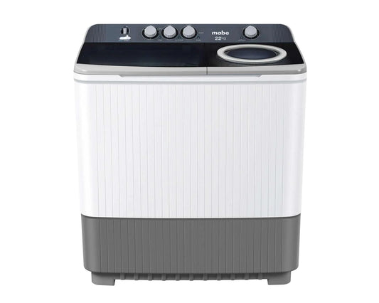 Lavadora Doble Tina Semiautomática 22 Kilos Mabe LMDX2224PBAB0