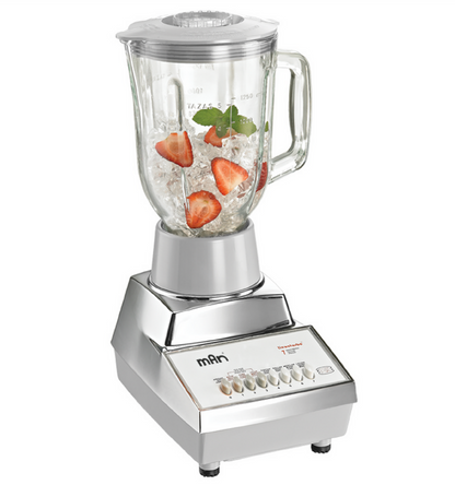 Licuadora con Vaso de Vidrio 1.5 Litros 7 Velocidades Man LMU-9090