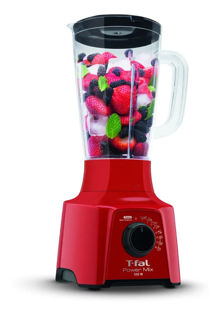 Licuadora Vaso de Plástico 2 Litros Power Mix T-fal LN2885MX