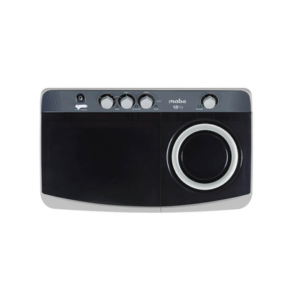 Lavadora Doble Tina Semiautomática 18 Kilos Mabe LMDX8124PBAB0