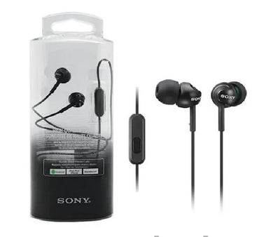 Audífonos Alámbricos con Micrófono Sony MDREX110AP/NEG