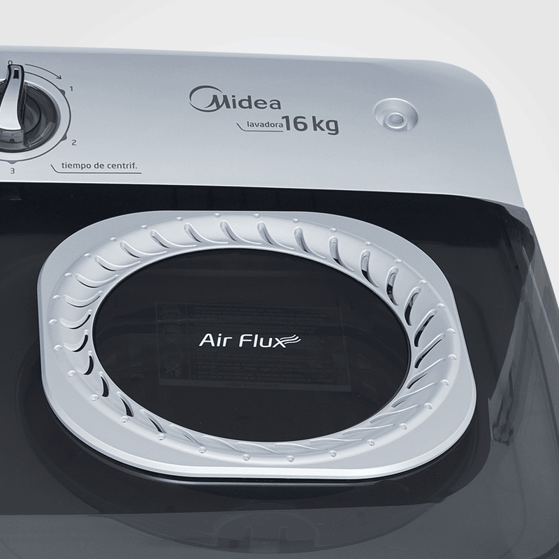 Lavadora Doble Tina 16 Kilos Midea MLTT16M2NUBW