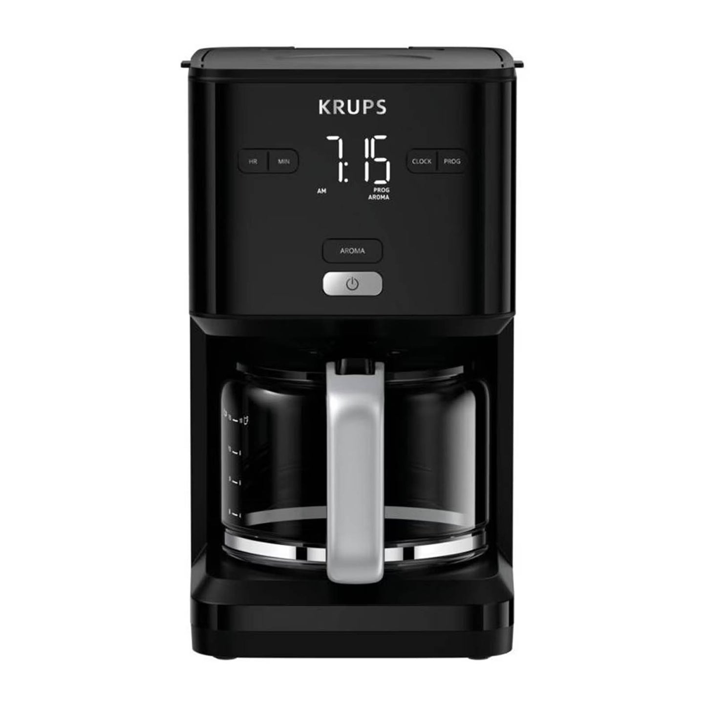 Cafetera Smart'n Light, 12 Tazas, Negra KM6008MX