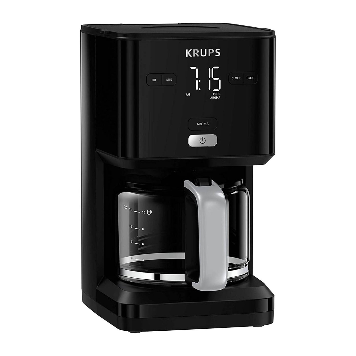 Cafetera Smart'n Light, 12 Tazas, Negra KM6008MX