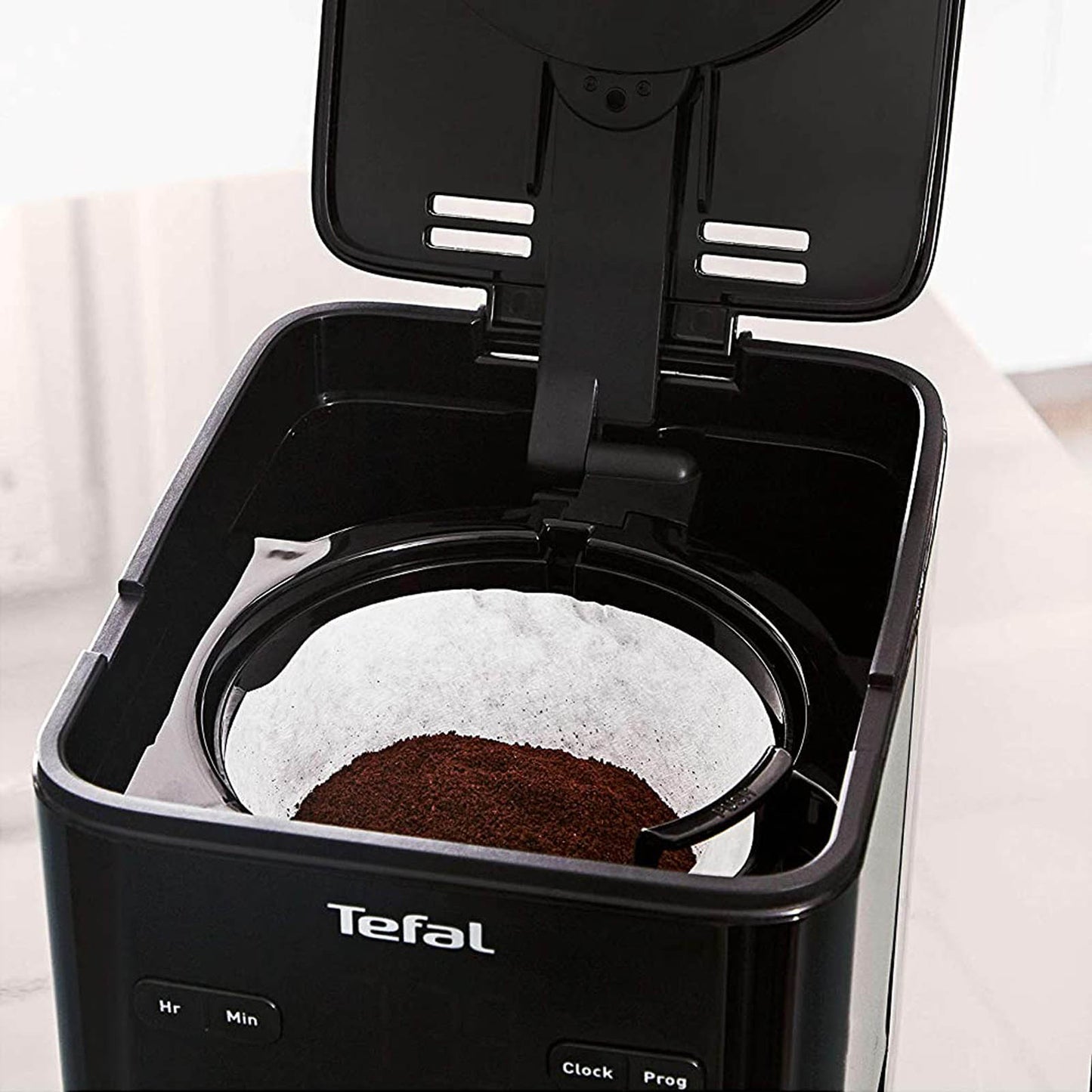 Cafetera Smart'n Light, 12 Tazas, Negra KM6008MX