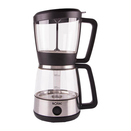 Cafetera y Tetera Taurus Solac 0.9 Litros 3 en 1 BREWER
