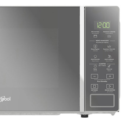 Horno de Microondas Whirlpool 0.7 Pies Cúbicos / 20 Litros Gris WM1807D