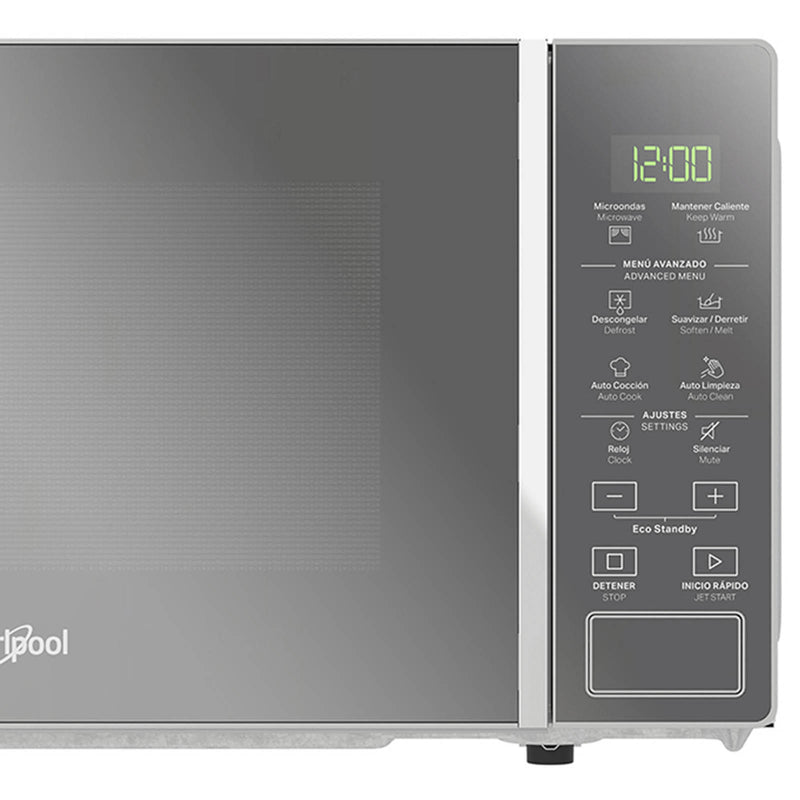 Horno de Microondas Whirlpool 0.7 Pies Cúbicos / 20 Litros Gris WM1807D