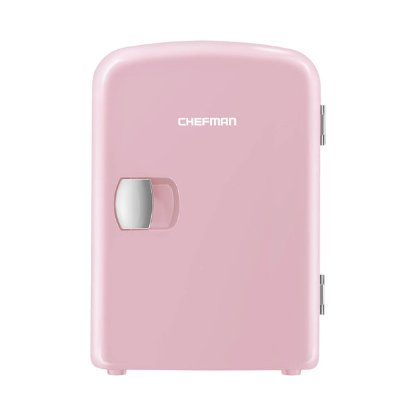 Mini Refrigerador Portátil Chefman RJ48-PINK-4