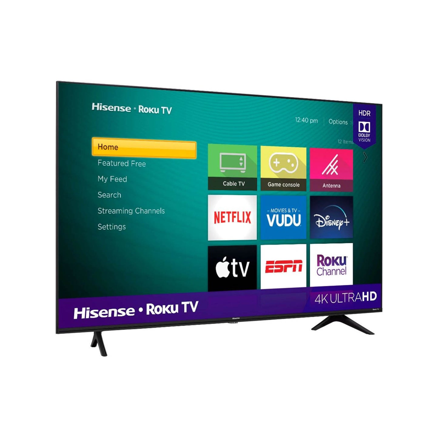 Televisión Pantalla 65 Pulgadas Hisense Dolby Vision HDR 4K UHD Roku de 65R6G