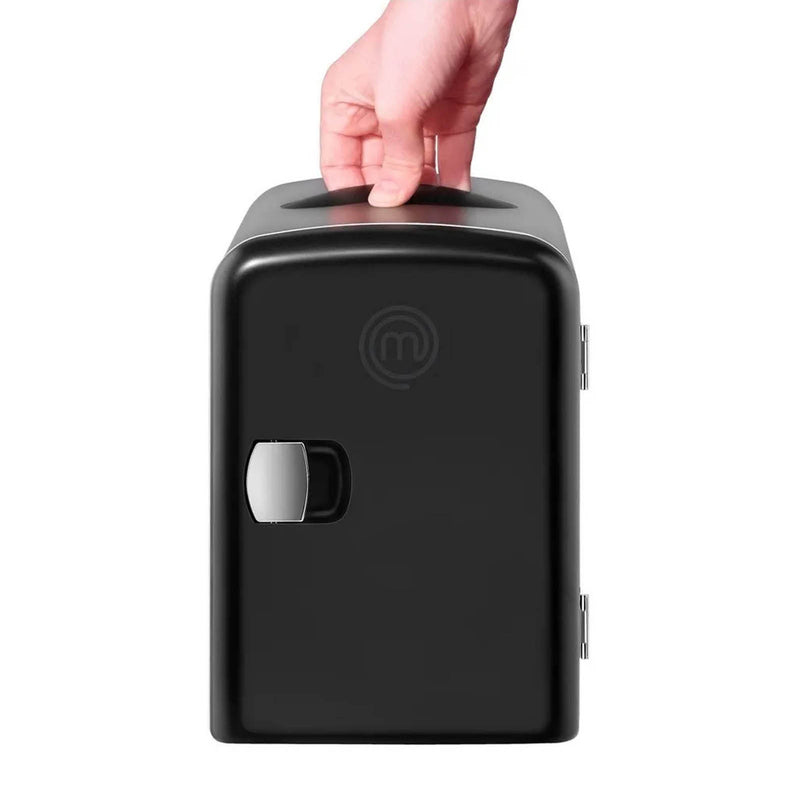 Masterchef Mini Freezer Mini Refrigerador Portátil MasterChef Snack-to-Go 4 Litros Negro MK-F-