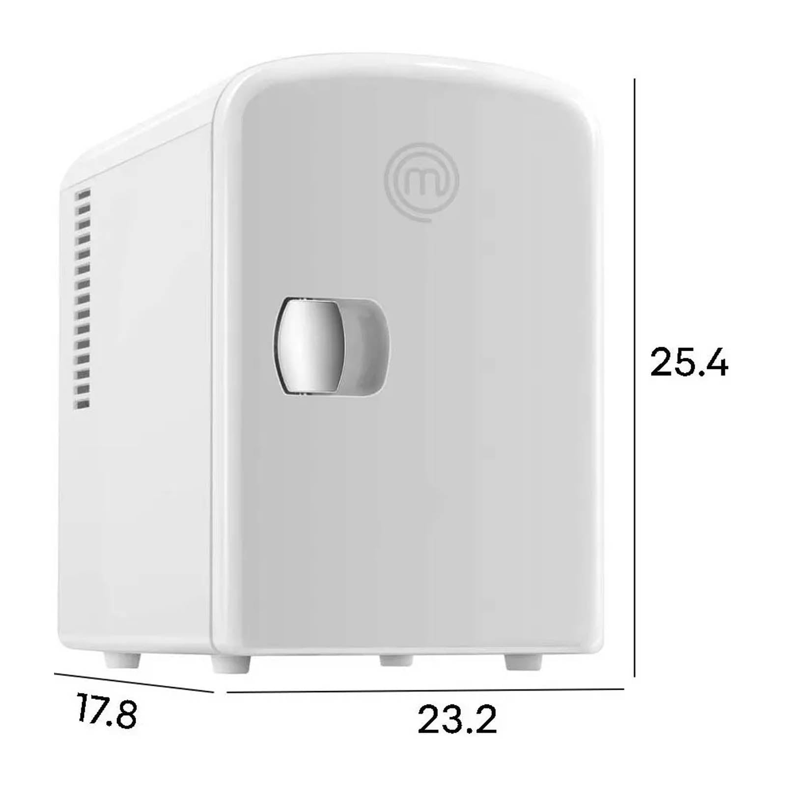Masterchef Mini Freezer Mini Refrigerador Masterchef 4 Litros Snack-to-Go Blanco MK-F-4WHITE
