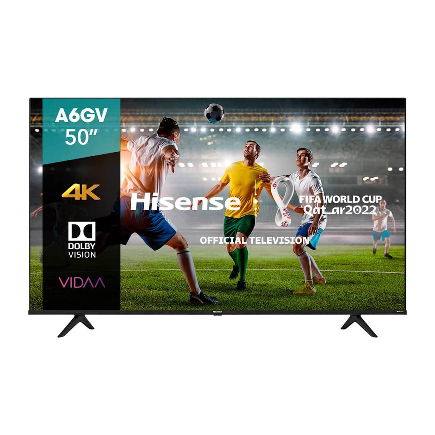 Pantalla 50 Pulgadas Hisense LED Smart TV 4K Ultra HD 50A6GV