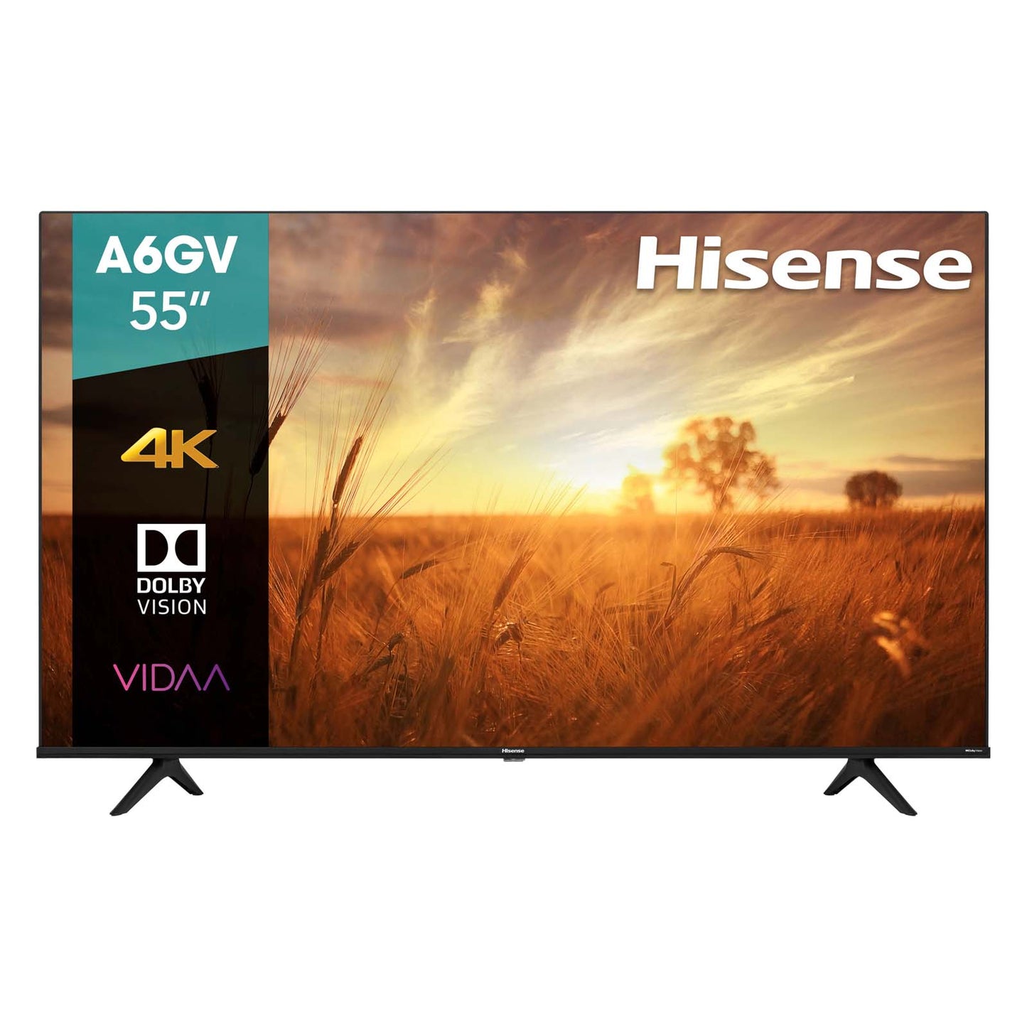 Televisión Pantalla 55 Pulgadas Hisense Smart TV 4K UHD 55A6GV