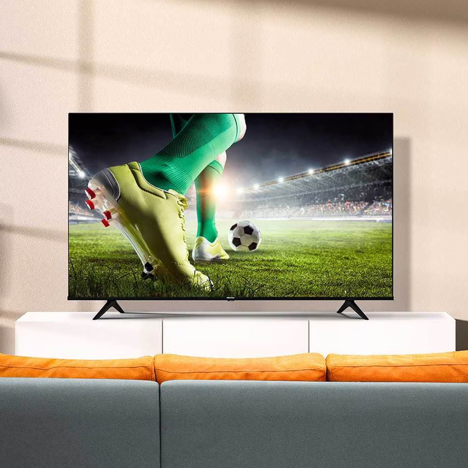 Smart Tv Hisense 55 Pulgadas Pantalla 4k Uled Roku Tv