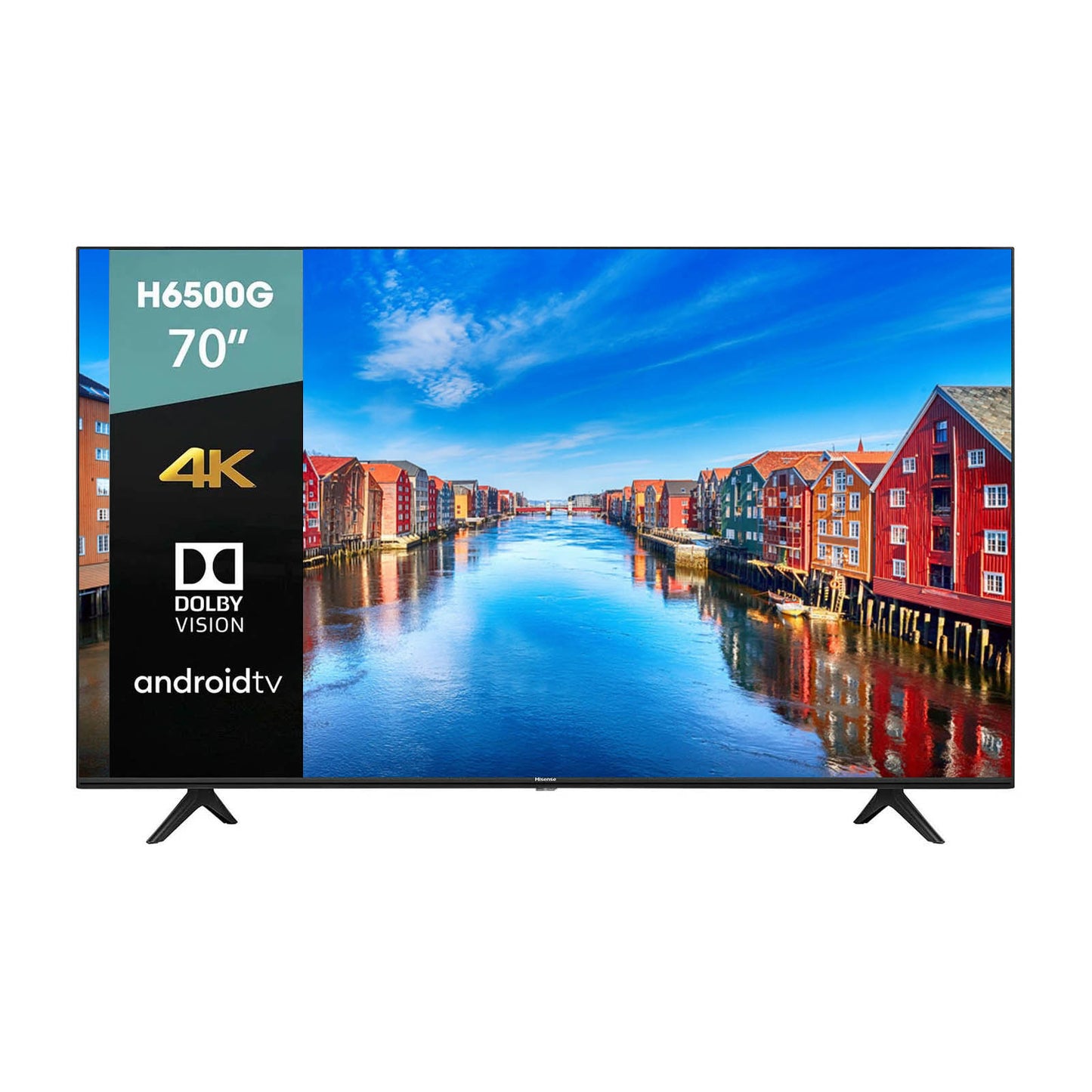 Televisión Pantalla 70 Pulgadas Hisense Android TV 4K UHD 70H6500G