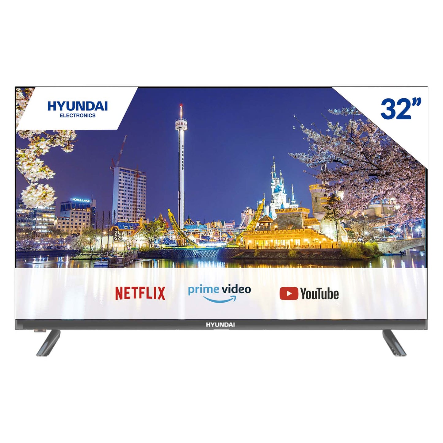 Televisión Pantalla 32 Pulgadas Hyundai Smart TV HD HYLED3244NIM