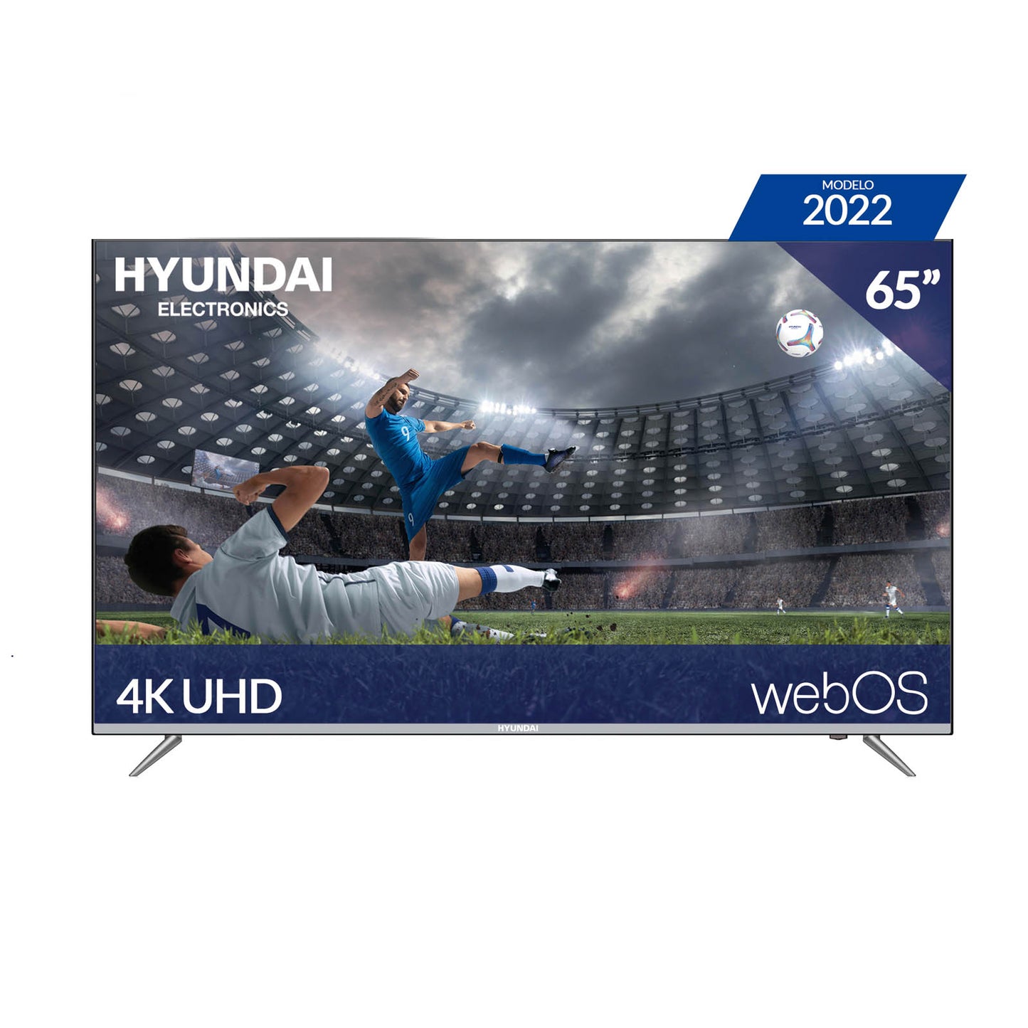 Televisión Pantalla 65 Pulgadas Hyundai Smart tv sistema operativo WebOs HYLED6508W4KM