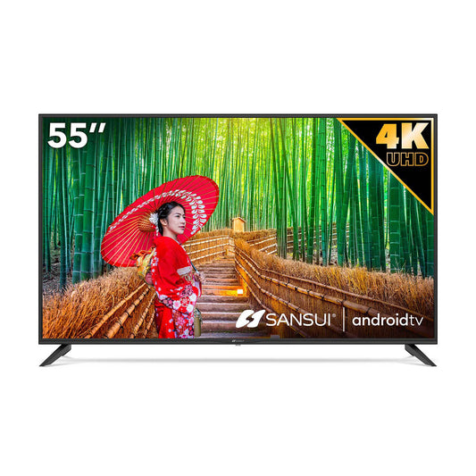 Televisión Pantalla 55 Pulgadas Sansui Android TV 4K UHD SMX-55F3UAD