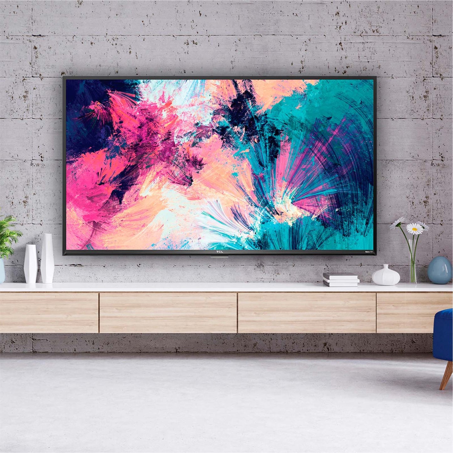 Televisión Pantalla 40 Pulgadas TCL Roku TV FHD 40S351