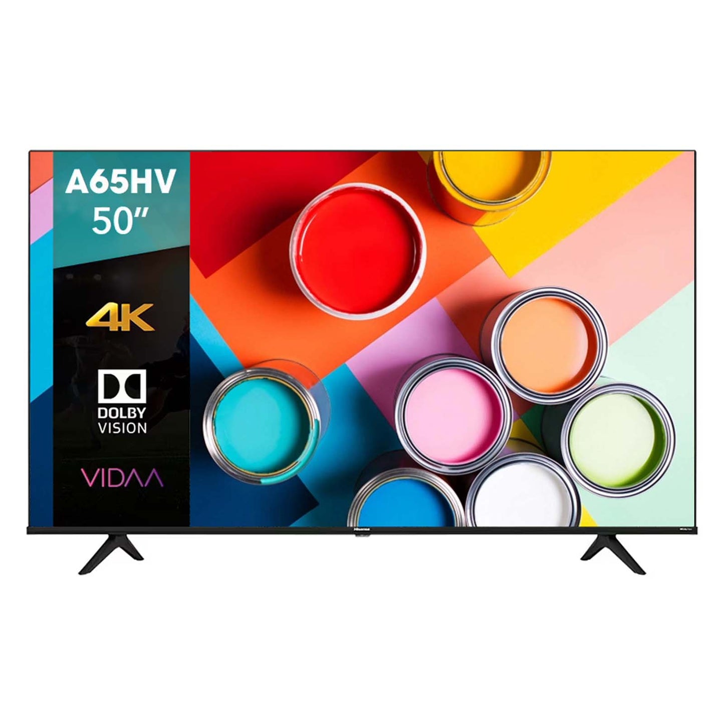 Pantalla 50 Pulgadas Hisense Led Smart TV 4K Ultra HD VIDAA 50A65HV