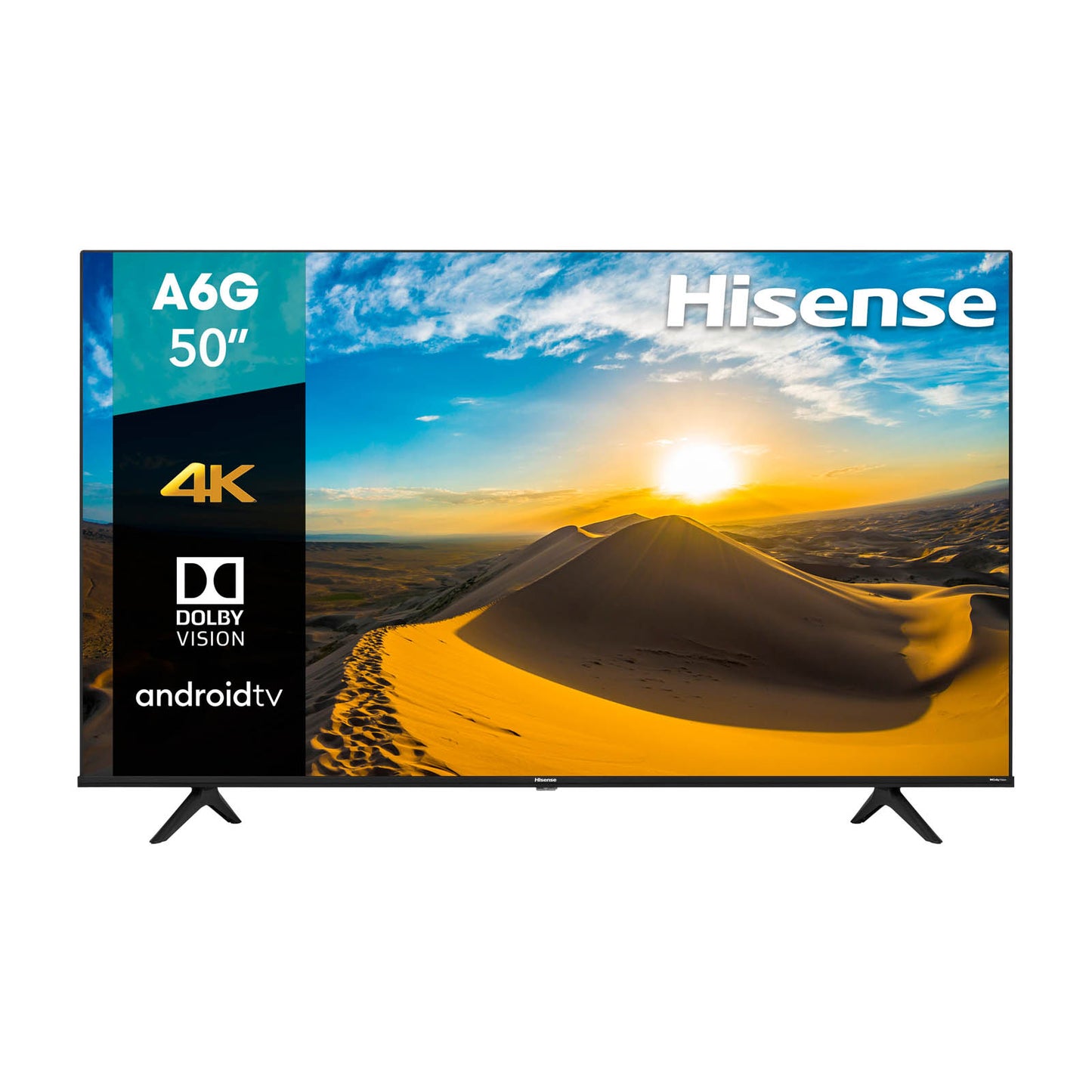 Televisión Pantalla 50 Pulgadas Hisense Android TV 4K UHD 50A6G