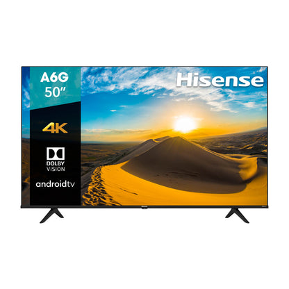 Televisión Pantalla 50 Pulgadas Hisense Android TV 4K UHD 50A6G