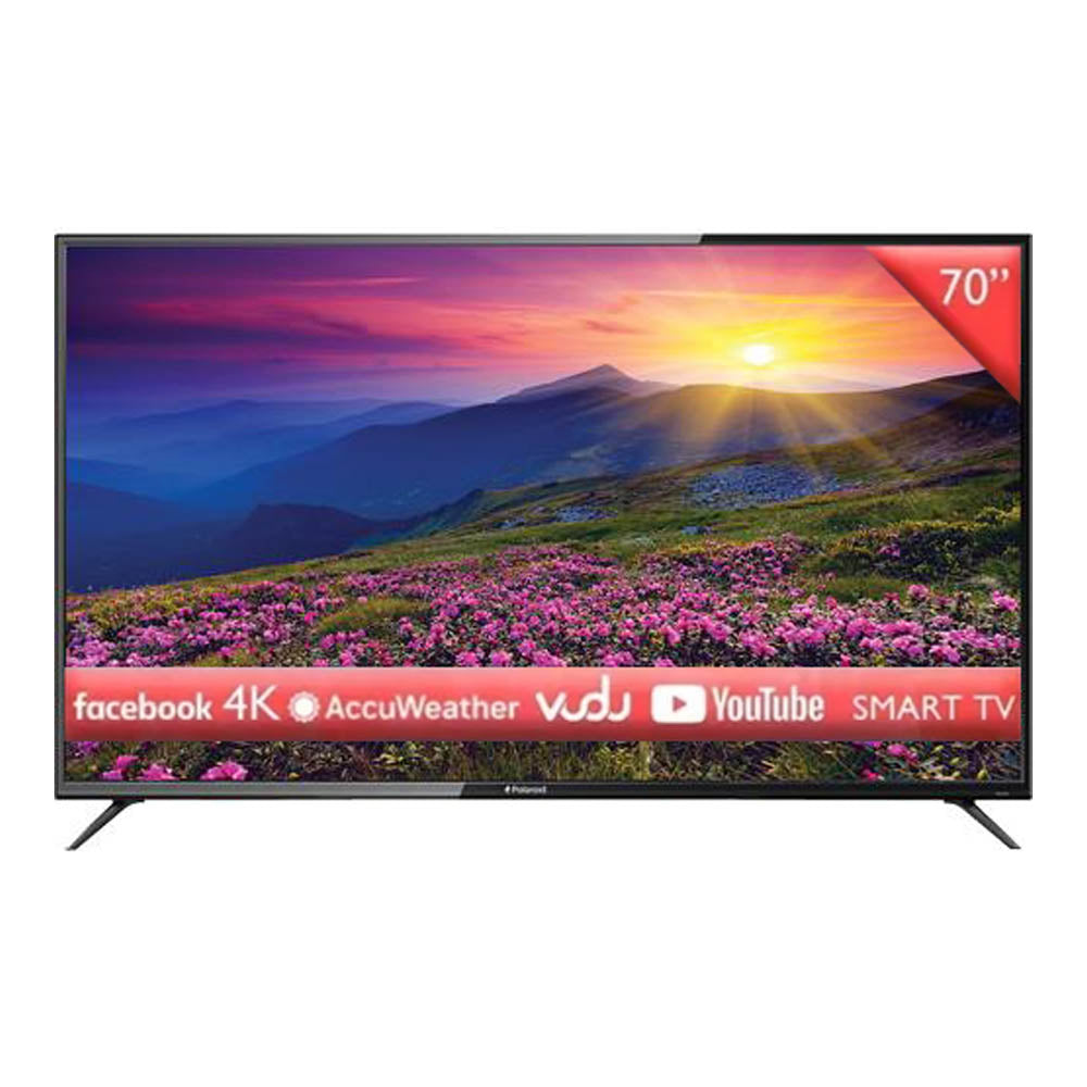 Televisión Pantalla 70 Pulgadas Polaroid Smart TV 4K UHD 70T7U
