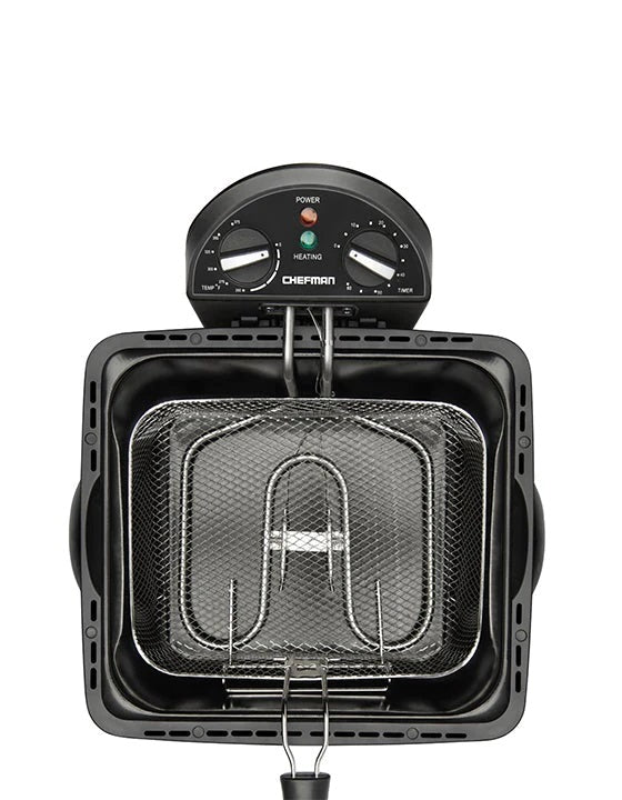 Freidora de Aceite Jumbo 4.5 Lts Chefman RJ-07-45-SS