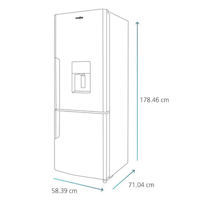 Refrigerador Mabe 11 Pies Cúbicos Bottom Mount con Despachador de Agua RMB300IZMRP0