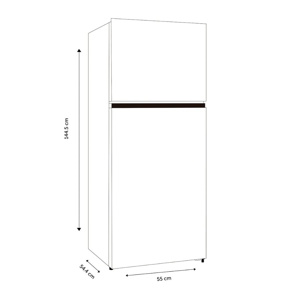 Refrigerador 8 Pies Cúbicos Hisense RT80D6AGX