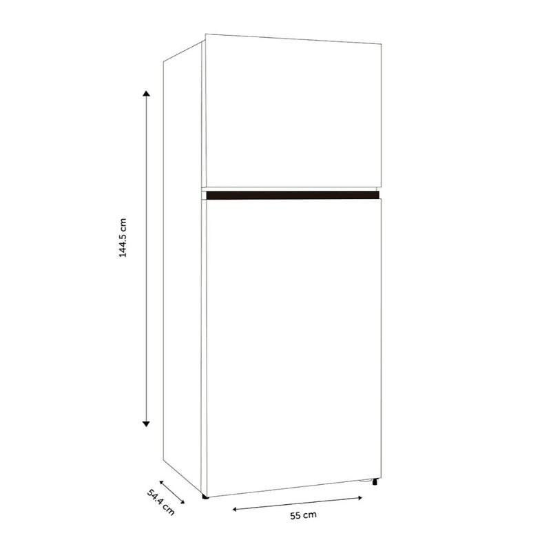 Refrigerador 8 Pies Cúbicos Hisense RT80D6AGX