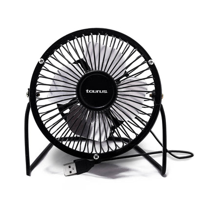 Ventilador de Escritorio Taurus 4 Pulgadas Negro MINI-FAN