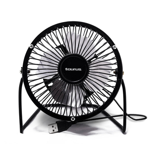 Ventilador de Escritorio Taurus 4 Pulgadas Negro MINI-FAN