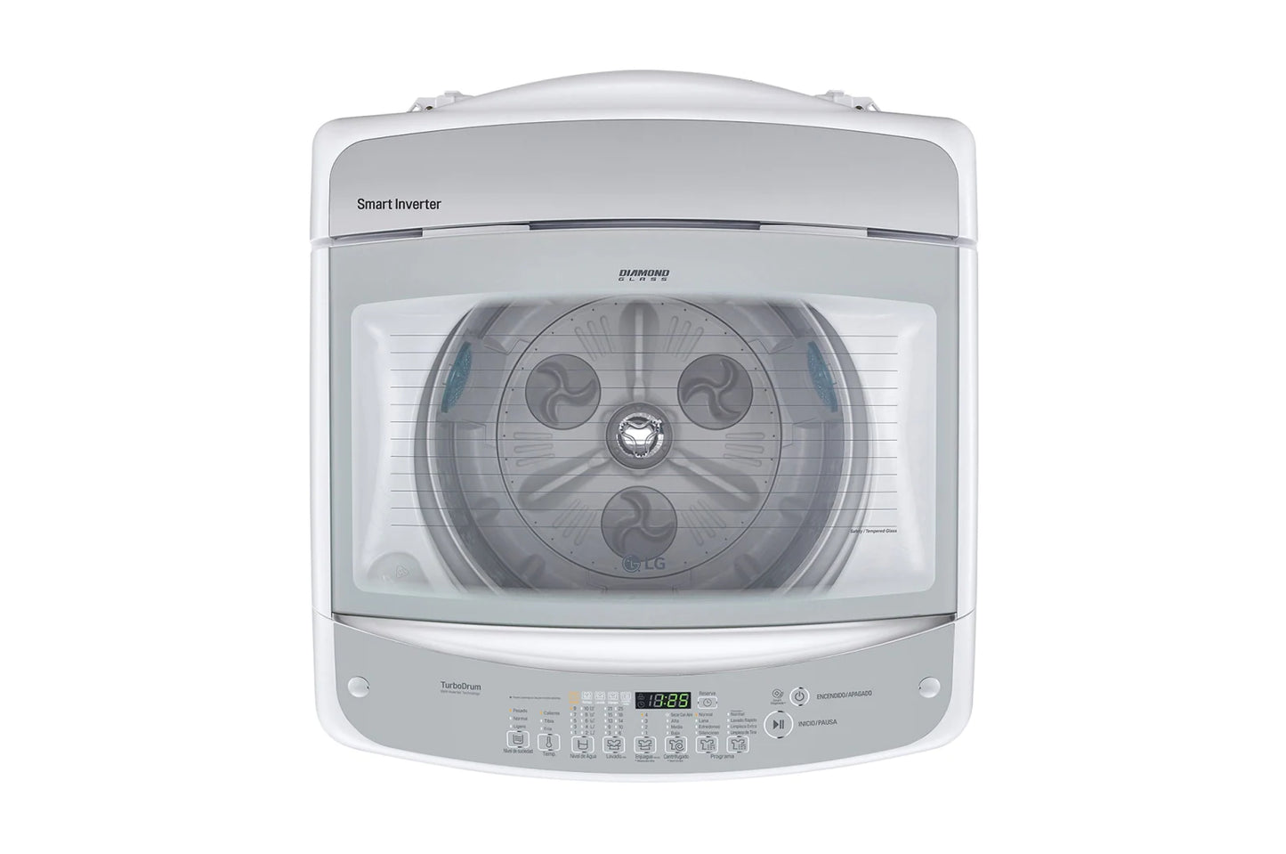 Lavadora Carga Superior 3 Smart Motion 17 Kilos LG WT17WSB