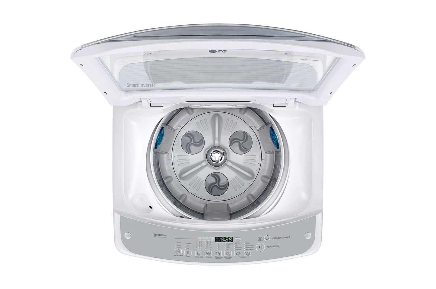 Lavadora Carga Superior 3 Smart Motion 17 Kilos LG WT17WSB